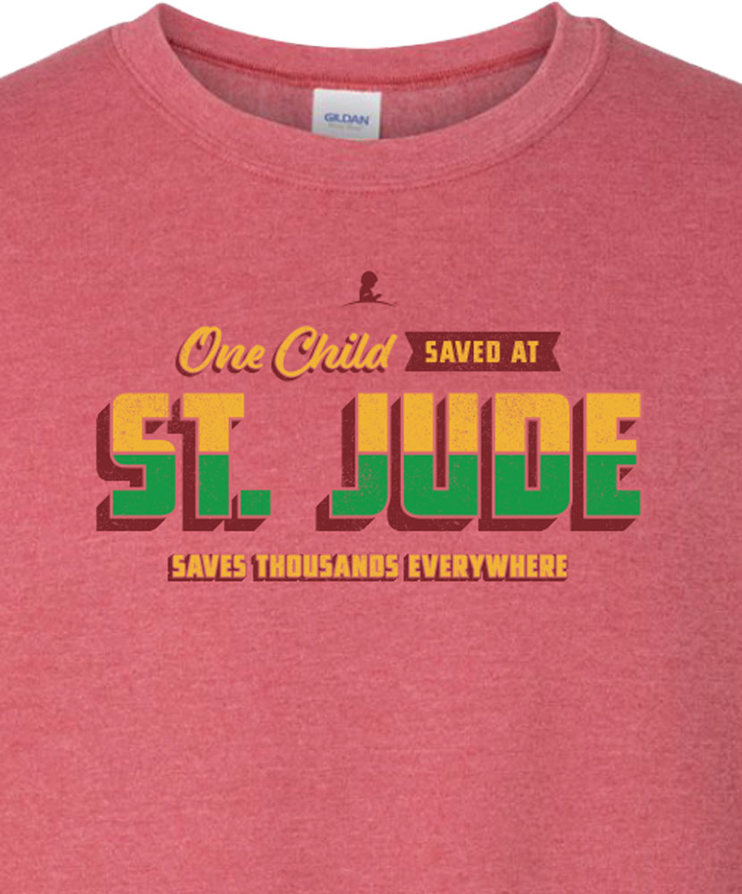 Unisex St. Jude Color Block Sweatshirt